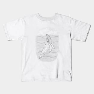 Whale spirit animal Kids T-Shirt